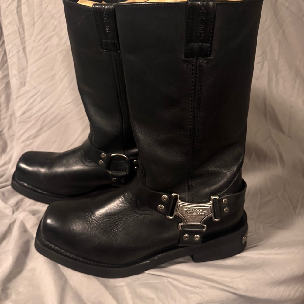 Harley-Davidson Men's Black Riding Boots
